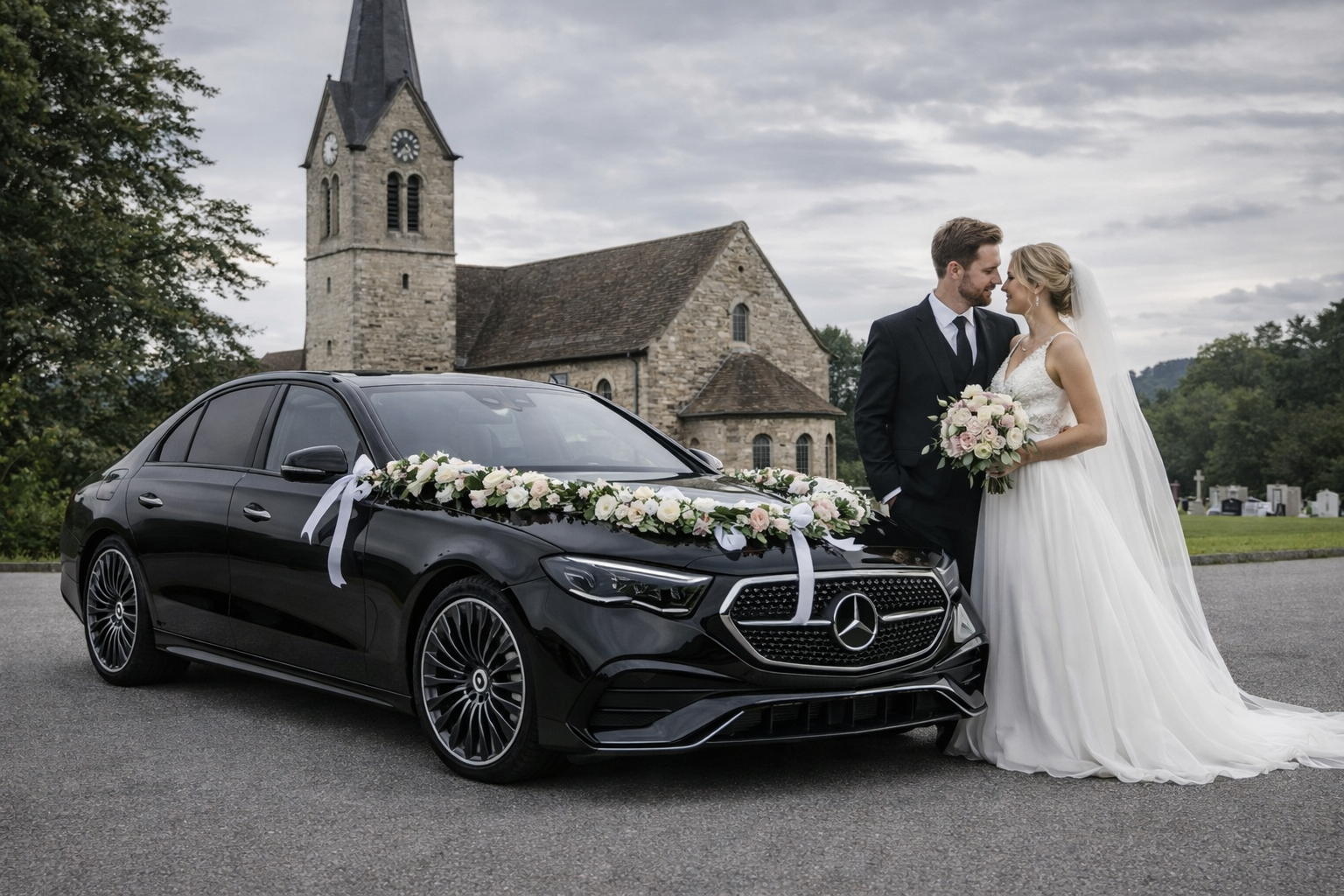 Hochzeitsfahrzeug
